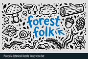 Plants & Botanical Hand-drawn Doodle, an Object Illustration by Huza Studio (Thumbnail 2 of 10)