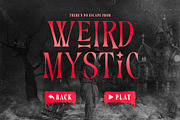 Mystery House - Horrific Serif, a Serif Font by Bale Type (Thumbnail 5 of 9)