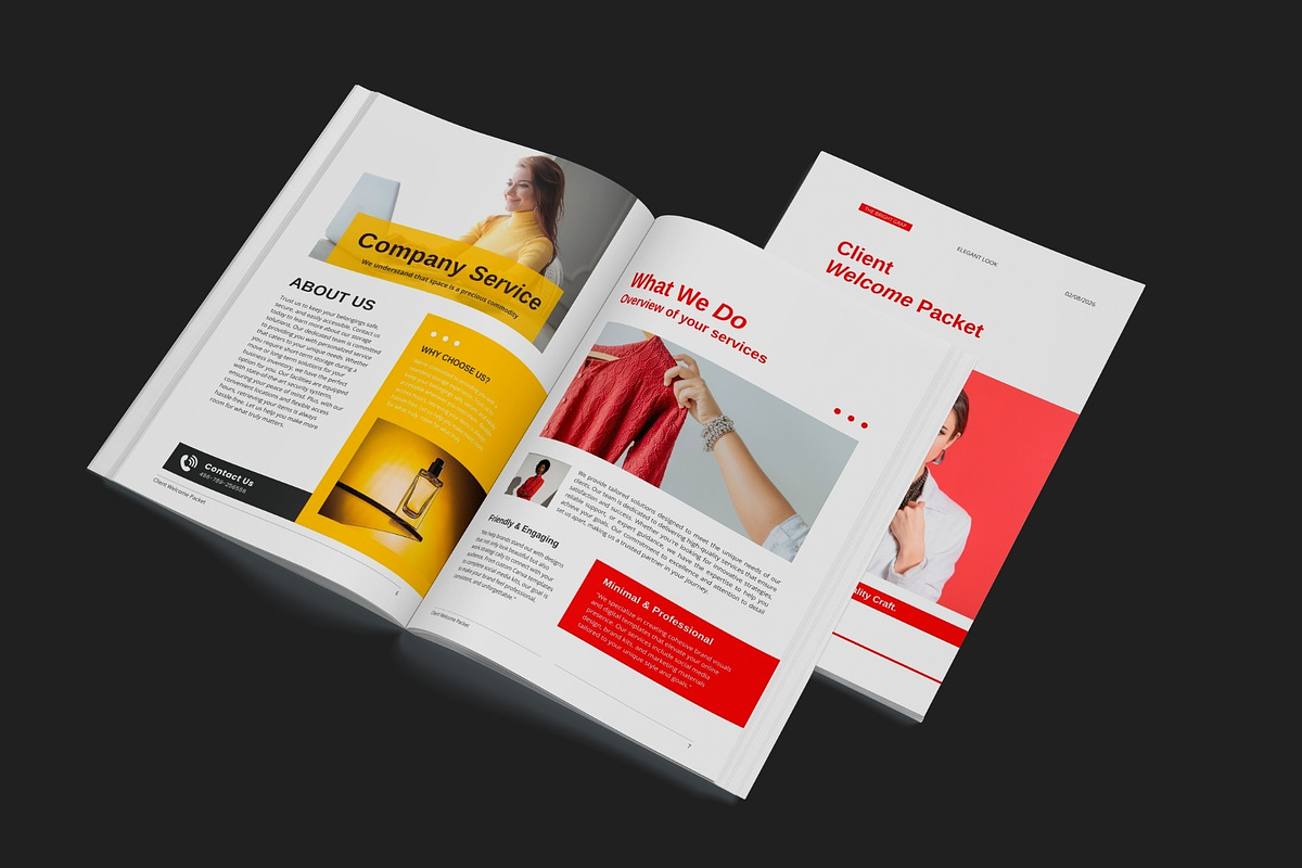 Client Welcome Packet Canva Template preview 5