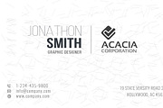 Simple and Elegant Business Card-02, a Business Card Template by DesignGhar (Thumbnail 6 of 6)