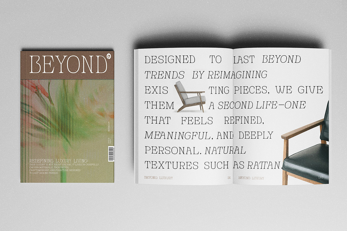 Novarick, a Serif Font by din-studio.com (Photo 8 of 16)
