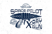 6 Sci-fi Badges, a Branding & Logo Template by PaperBat (Thumbnail 3 of 4)