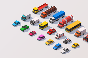 Polygonia City Cars Pack