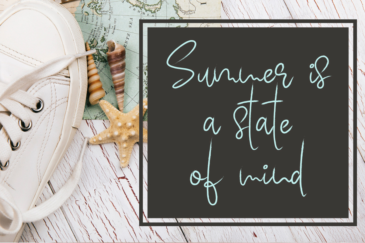 Bellontze.Textured script & swashes preview 8