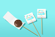 Macaron Box PSD Mockup, a Packaging Mockup by WebAndCat (Thumbnail 4 of 9)