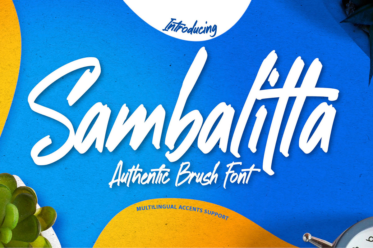 Sambalitta – Natural Handwritten, a Handwritten Font by Almarkhatype (Photo 1 of 8)