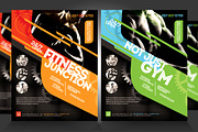 Fitness Flyer / Gym Flyer V5, a Flyer Template by Satgur Graphic Design (Thumbnail 1 of 3)