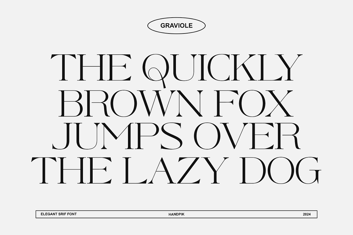 Splanoc Elegant Serif Font, a Serif Font by Luna Shop (Photo 3 of 6)