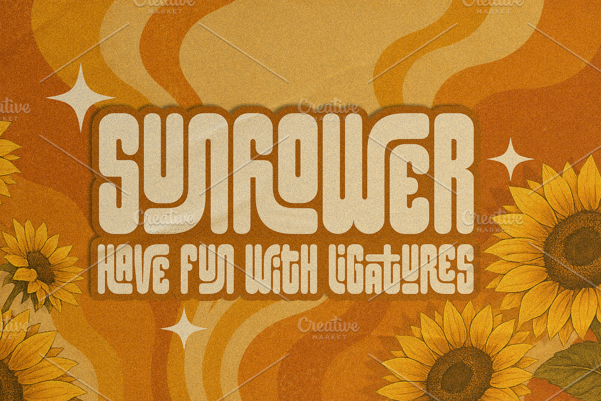 Lifloon-Fun Ligatures Font, a Sans Serif Font by Linecreative (Photo 10 of 10)
