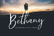 Bethany Script, a Script Font by sizimon (Thumbnail 1 of 7)