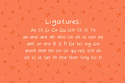 LAFOLOs Flimsy Font, a Handwritten Font by LAFOLO (Thumbnail 4 of 6)