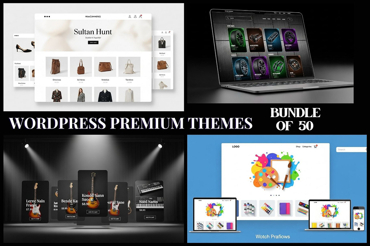 WordPress Premium Themes 50+ preview 2
