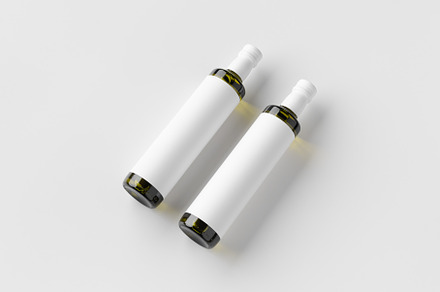 Olive oil bottle mockup, JPEG
