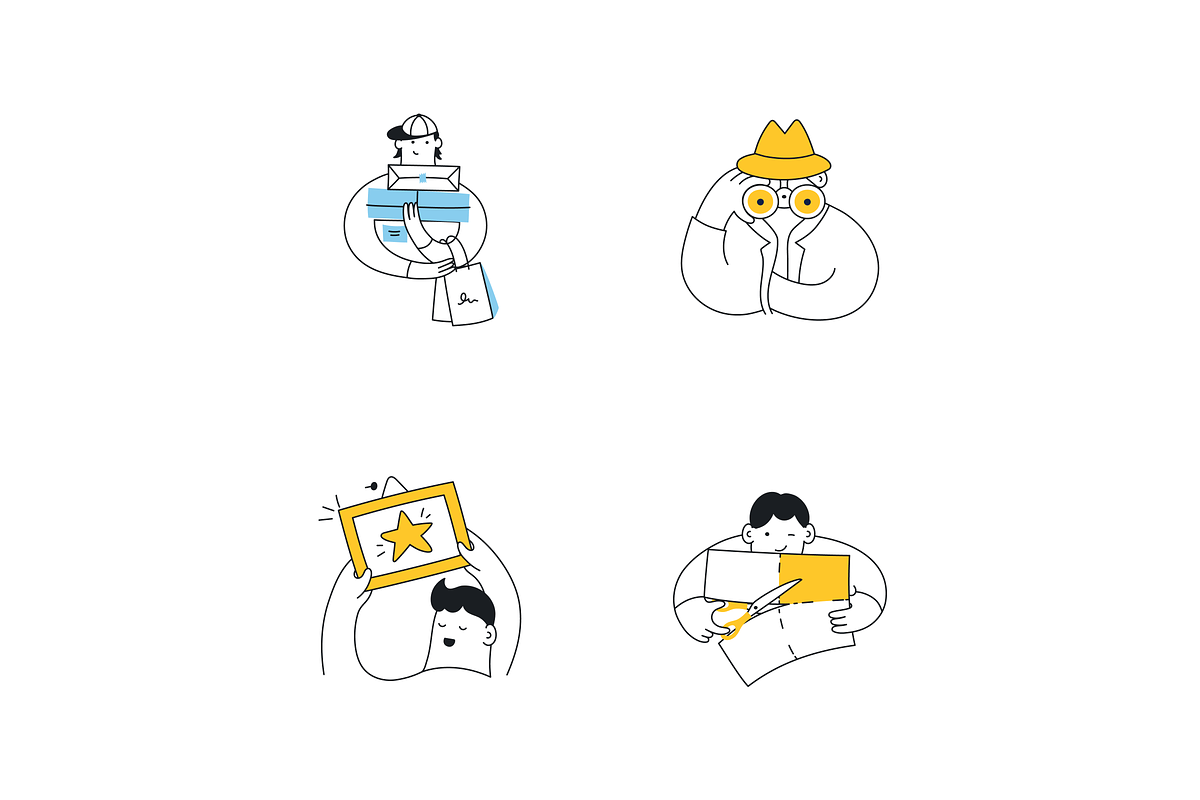42 Minimal Business Illustrations, an Illustration by BadBrother (Photo 11 of 17)