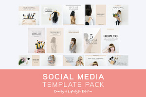 Social Media Pack: Beauty Edition