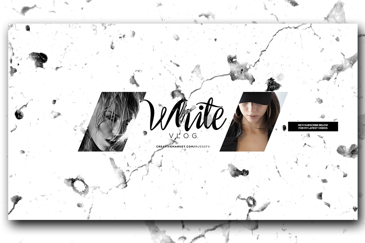 10 Youtube Channel Art Banners vol.4, a Social Media Template by RussGFX (Photo 6 of 17)
