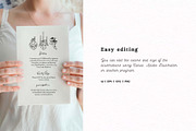 Wedding Line Art Vector Set, an Object Illustration by VerAna (Thumbnail 14 of 18)