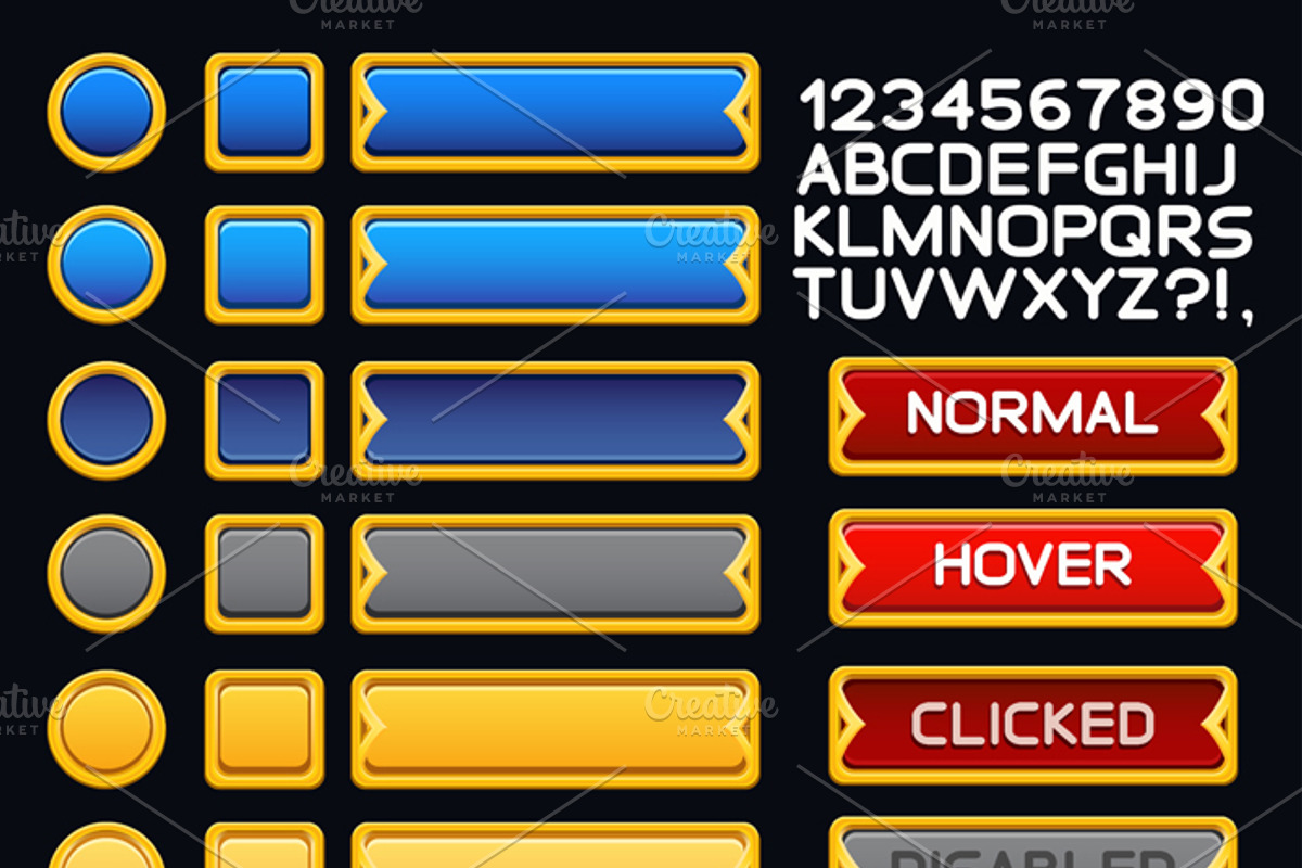 Medieval Game GUI Pack, a Texture Illustration by Saranai Store (Photo 5 of 10)