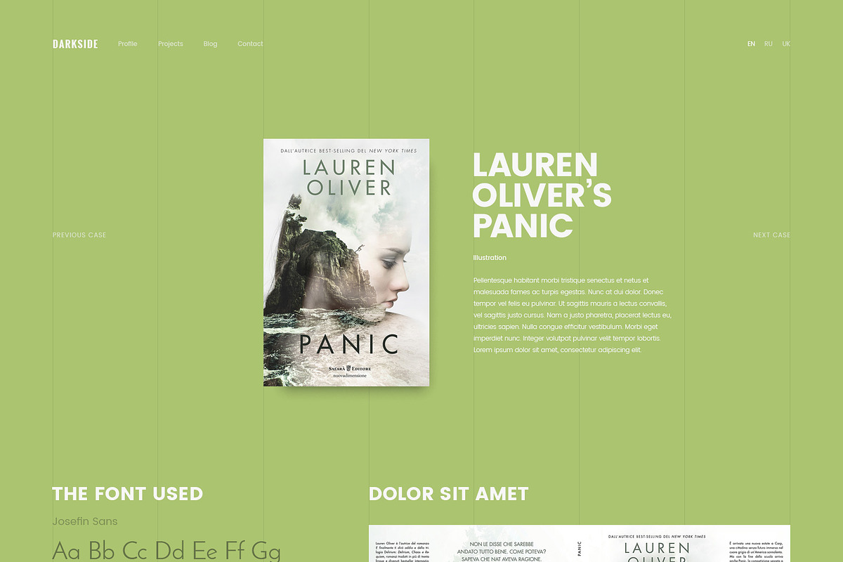 Darkside — Clean & Minimal Portfolio, a Websites & App Template by ScienteCraft (Photo 7 of 20)