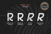 Peron - Modern Vintage | 4 Fonts, a Script Font by Graphicfresh (Thumbnail 3 of 8)