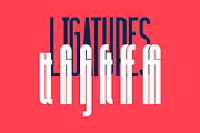 Sansterdam ultra condensed, a Sans Serif Font by NREY (Thumbnail 3 of 5)