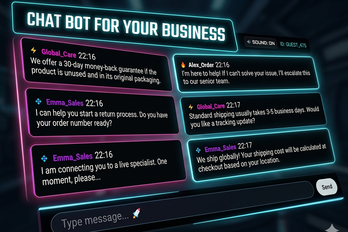 AI Chat Bot for Website - Automated, a HTML Template by graphicforest (Photo 1 of 5)