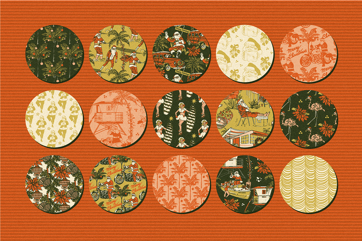 Vintage Christmas Collection: 3-in-1, a Blackletter Font by Bruised Goods (Photo 13 of 18)