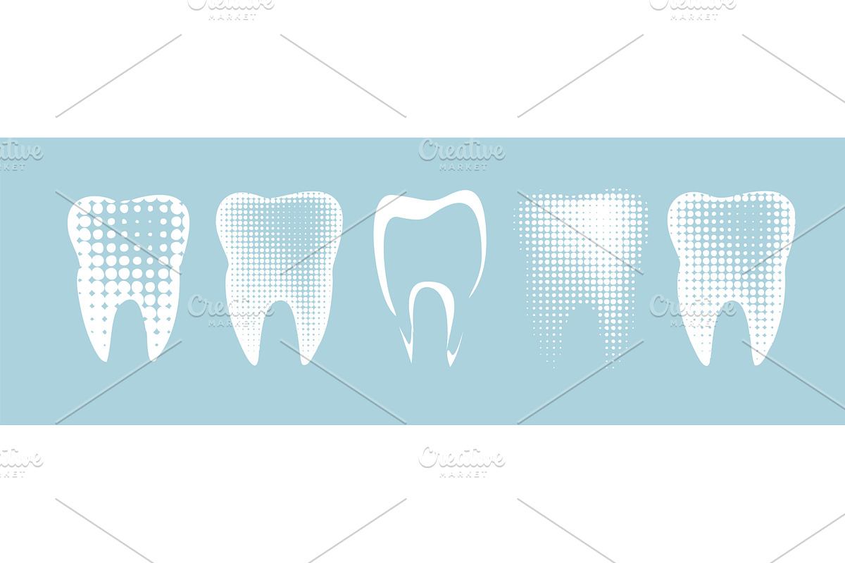 dental clinic vector logo tooth icon, an Object Illustration by Nenahliadava Design