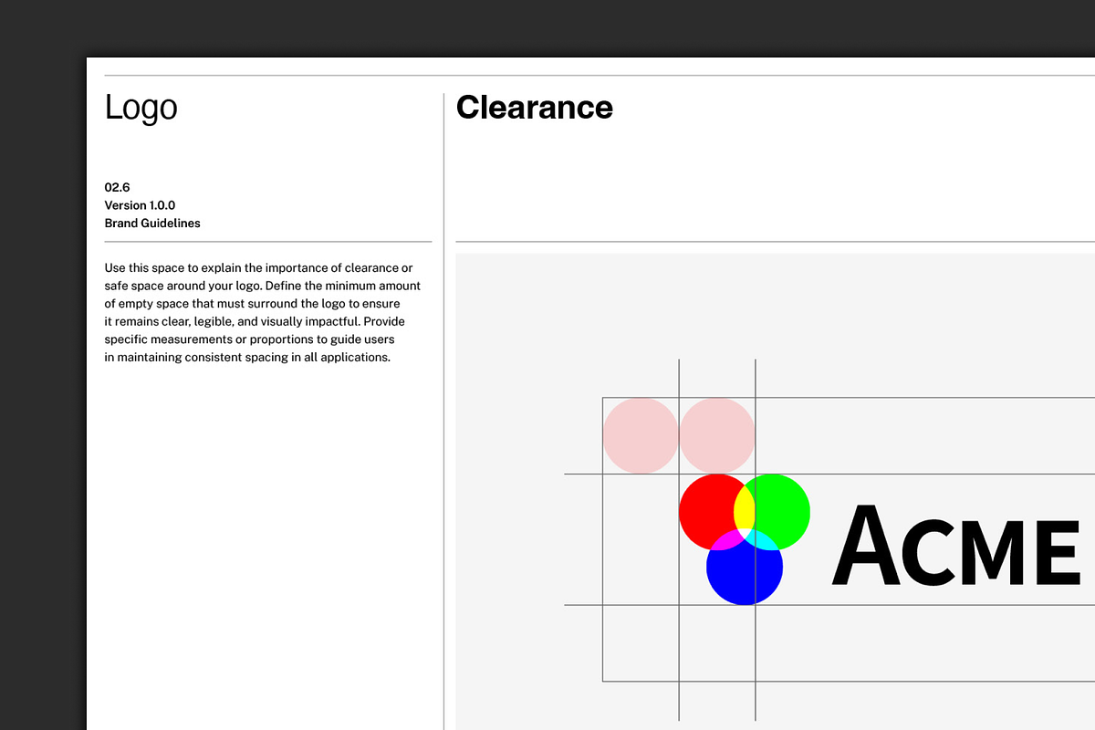 FRAMEWORK Brand Guidelines Template preview 4