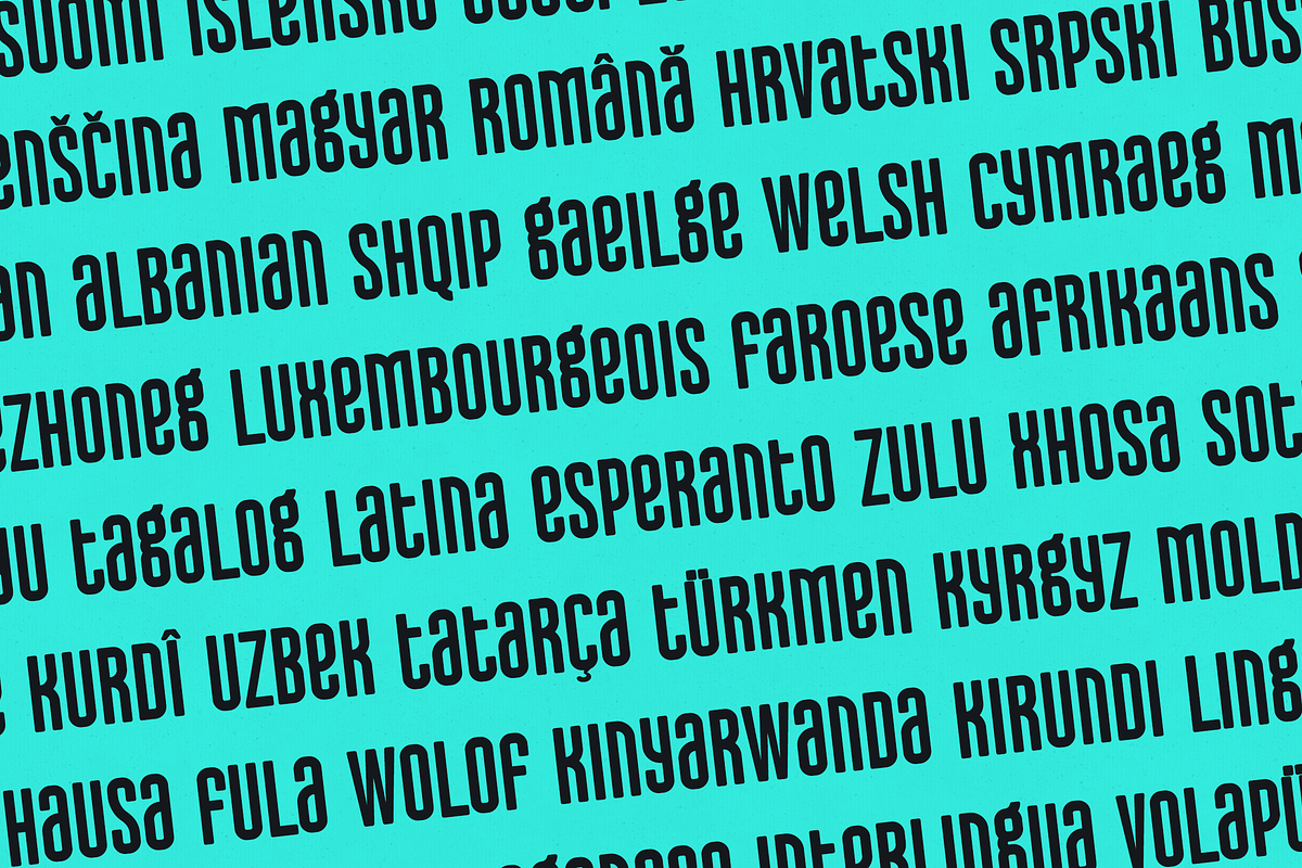 Zeronic Futuristic Display Font, a Sans Serif Font by Only Fonts (Photo 11 of 12)