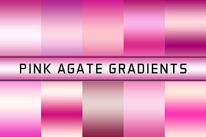 Pink Agate Gradients