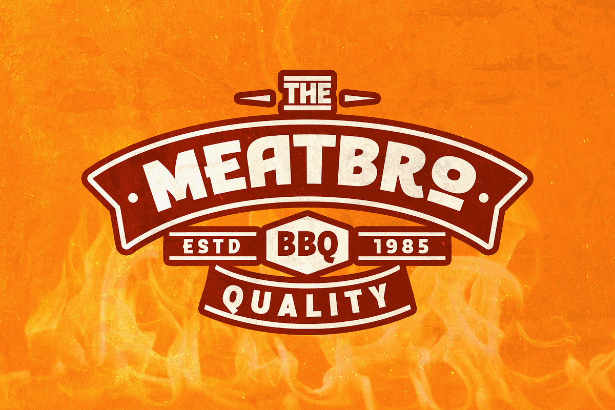 The Landstone – Ultimate Retro Font, a Sans Serif Font by Almarkhatype (Photo 4 of 13)