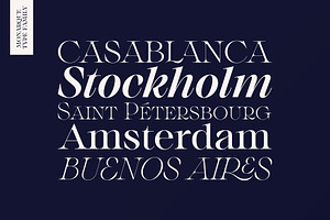 Monarque - Classy Serif Type Family