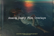 Analog Dusty Film Overlays, a Texture Graphic by Freezerondigital (Thumbnail 1 of 19)