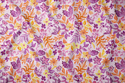 Purple Floral Seamless Pattern, a Pattern Graphic by SirenaArt (Thumbnail 5 of 15)