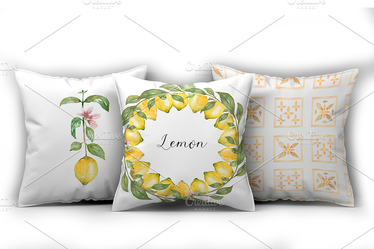 Sunny Sicilian Lemon, a Decorative Illustration by MayaNavits (Photo 10 of 11)