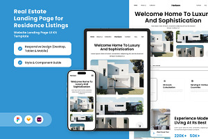 Horizon – Property Listing Landing, a Landing Page Template by twinstd