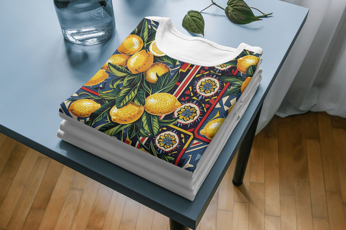 10 Bold Lemons Seamless Patterns, a Pattern Graphic by Inknfolly (Photo 5 of 6)