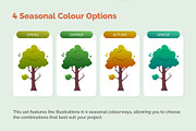 Trees and Bushes Illustration, a Graphic by 35lab (Thumbnail 5 of 6)
