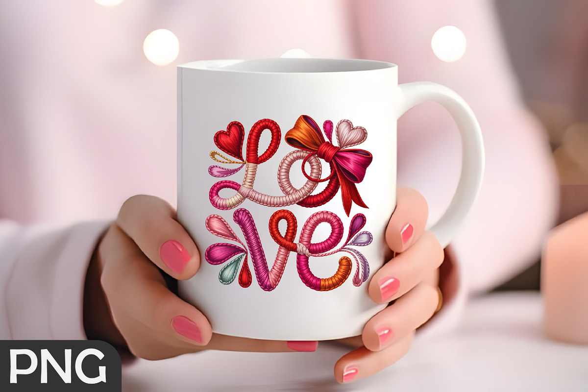Handmade Style Love Valentine Design, an Illustration by RobertsArt (Photo 2 of 4)