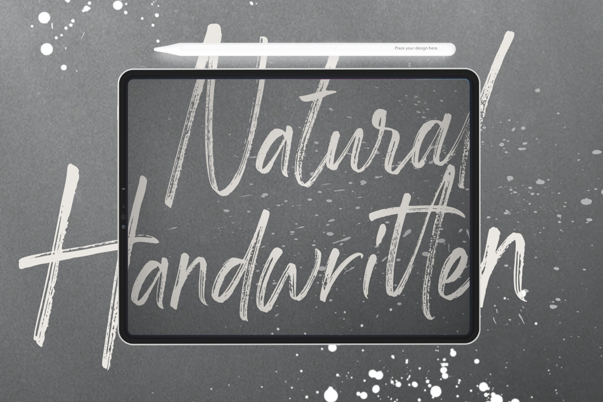 Shutterland Handbrush Script, a Script Font by Creatype Studio (Photo 4 of 9)