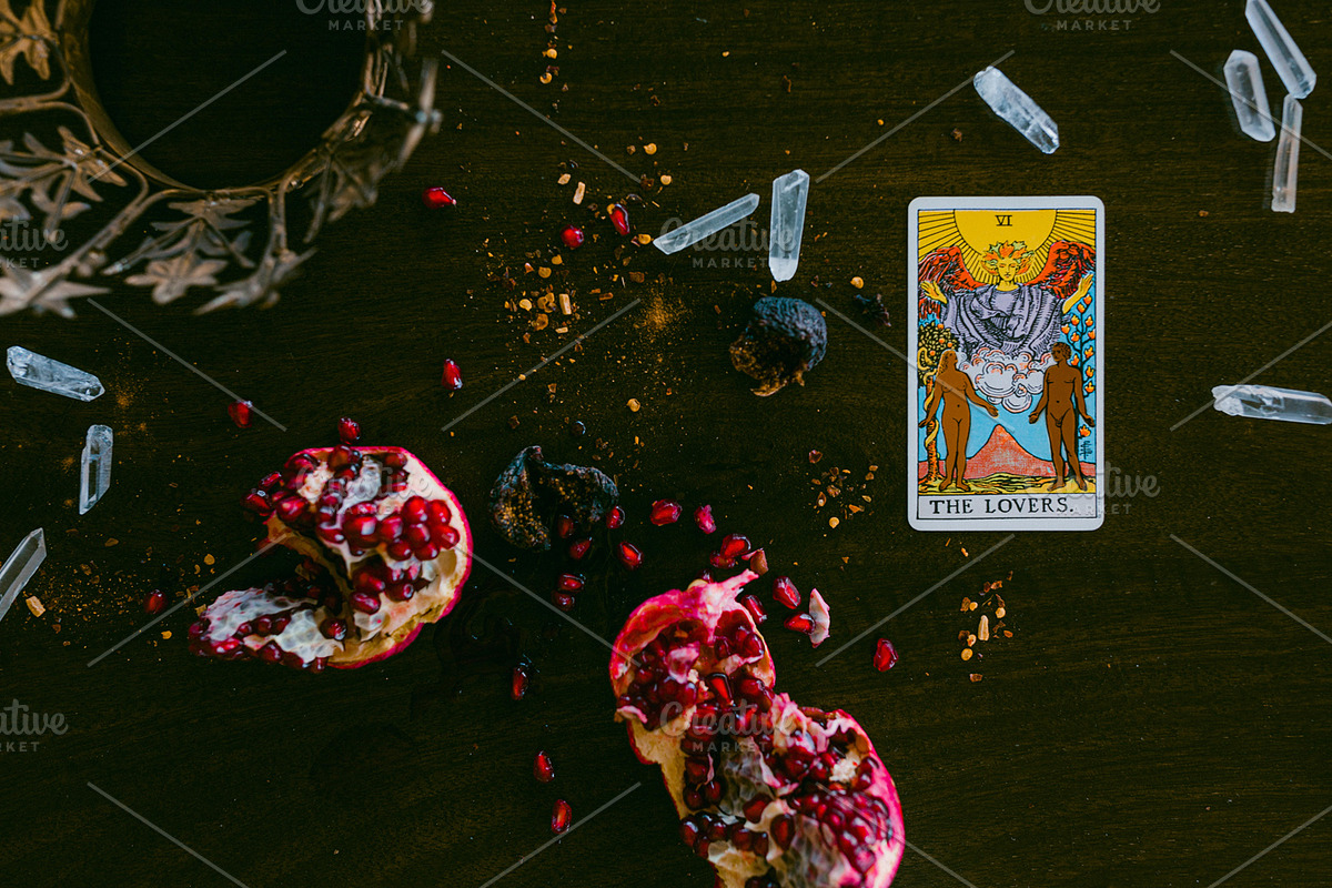 Queens & Lovers Tarot Photo Stock, a Food & Drink Photo by House of Divine Style (Photo 11 of 13)