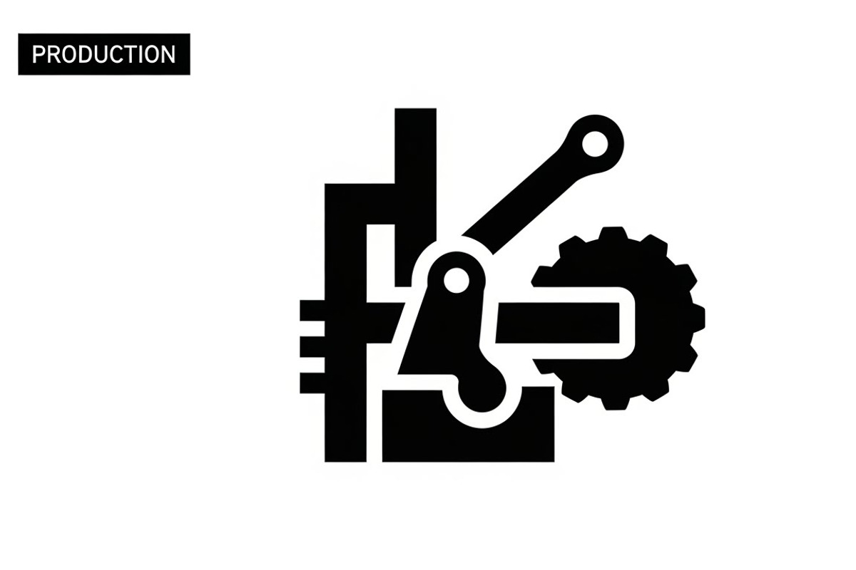 Bold industrial machine silhouette, an Illustration by Amazin_art (Photo 2 of 31)