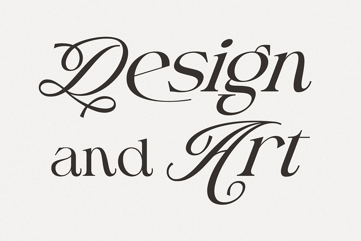 Rischa Unique Luxury Serif, a Serif Font by Cruzine (Photo 4 of 9)