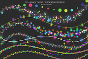 String Lights & Wreath Procreate Set, a Brush Add-On by Studio Kitsch (Thumbnail 4 of 13)