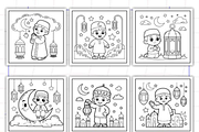 Ramadan Coloring Book for Boys, an Illustration by Design Station (Thumbnail 9 of 9)