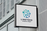 Line Technology System Logo, a Branding & Logo Template by Design_Planet (Thumbnail 2 of 3)