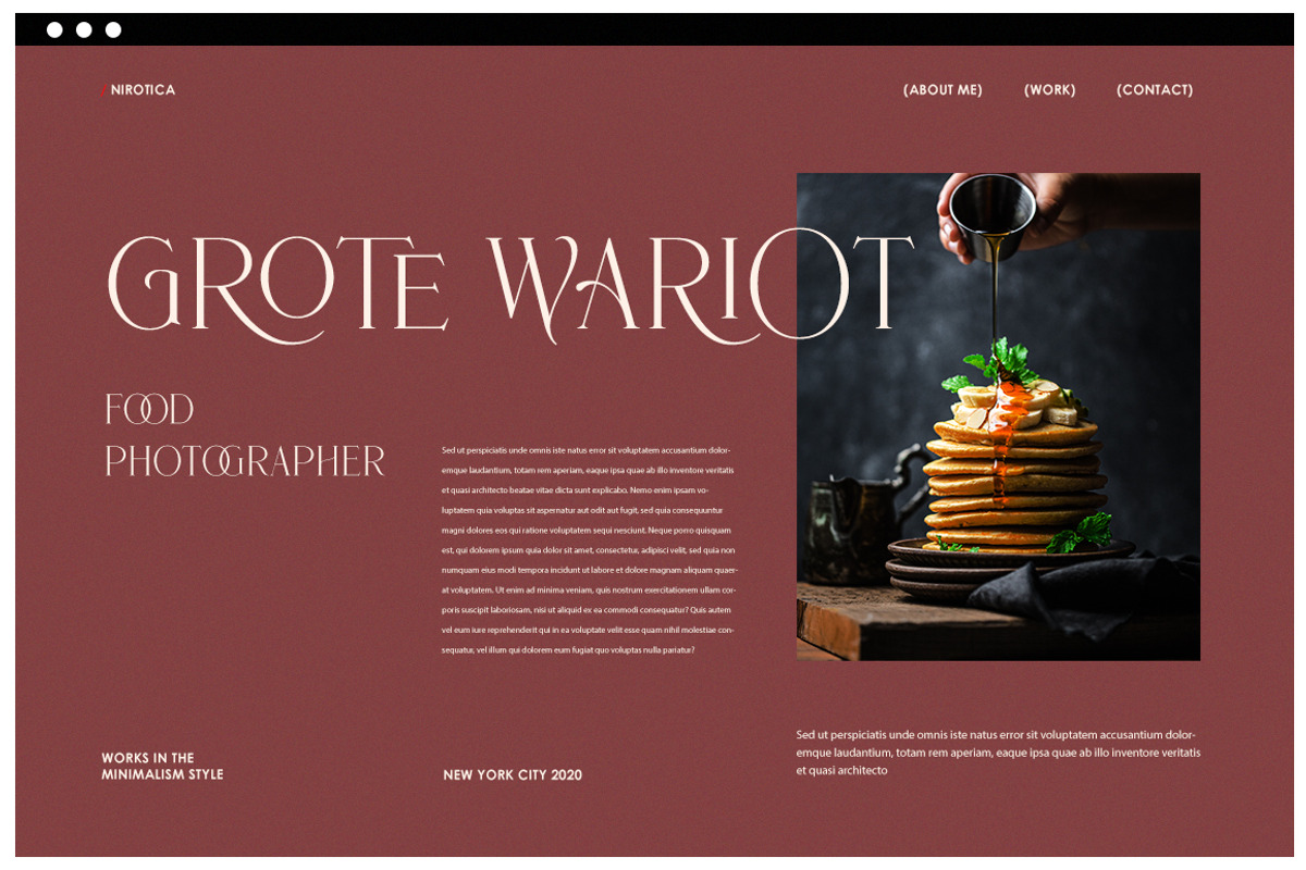 Nirotica, a Serif Font by TRF Fonts (Photo 11 of 19)