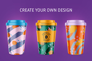 Reusable Coffee Cup Mockup