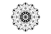 Ornamental Black White Mandala Pack, a Decorative Illustration by NJ Himel (Thumbnail 103 of 103)